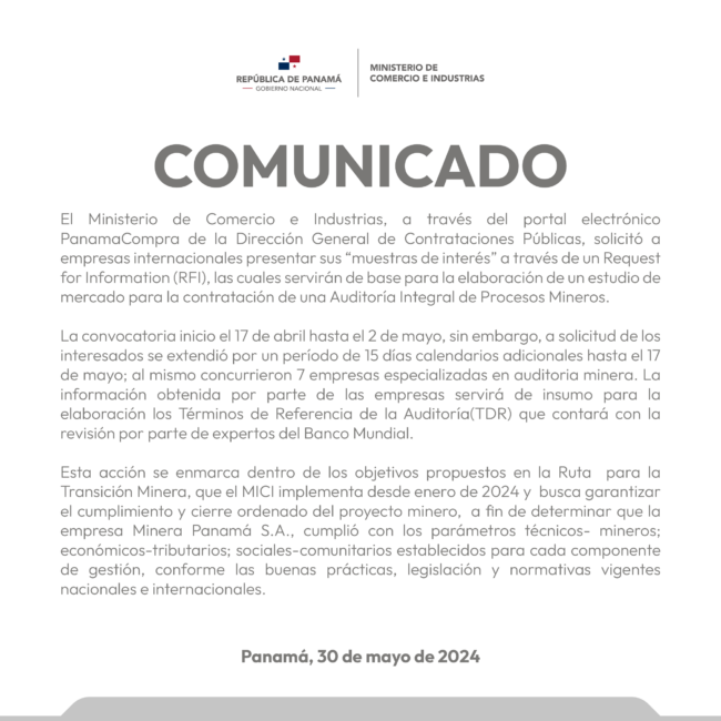 Plantilla Comunicado 2024 – RFI MCP