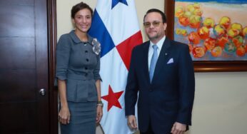 Moltó recibe a la nueva embajadora designada Panamá ante la OEA